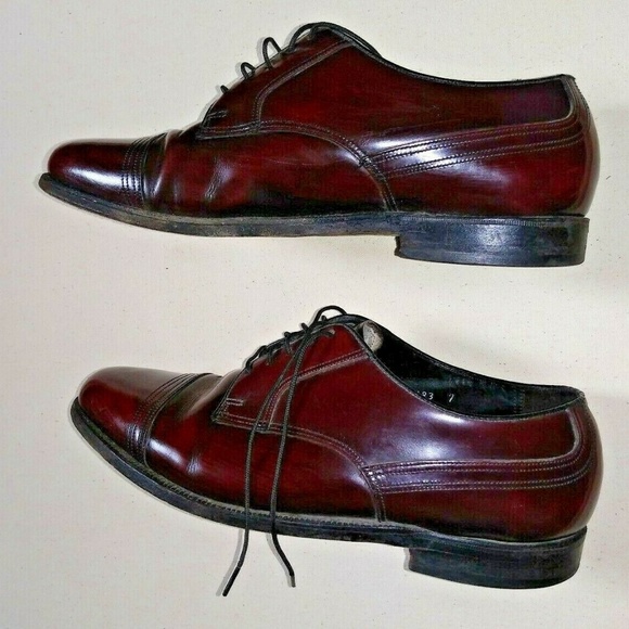 florsheim burgundy shoes